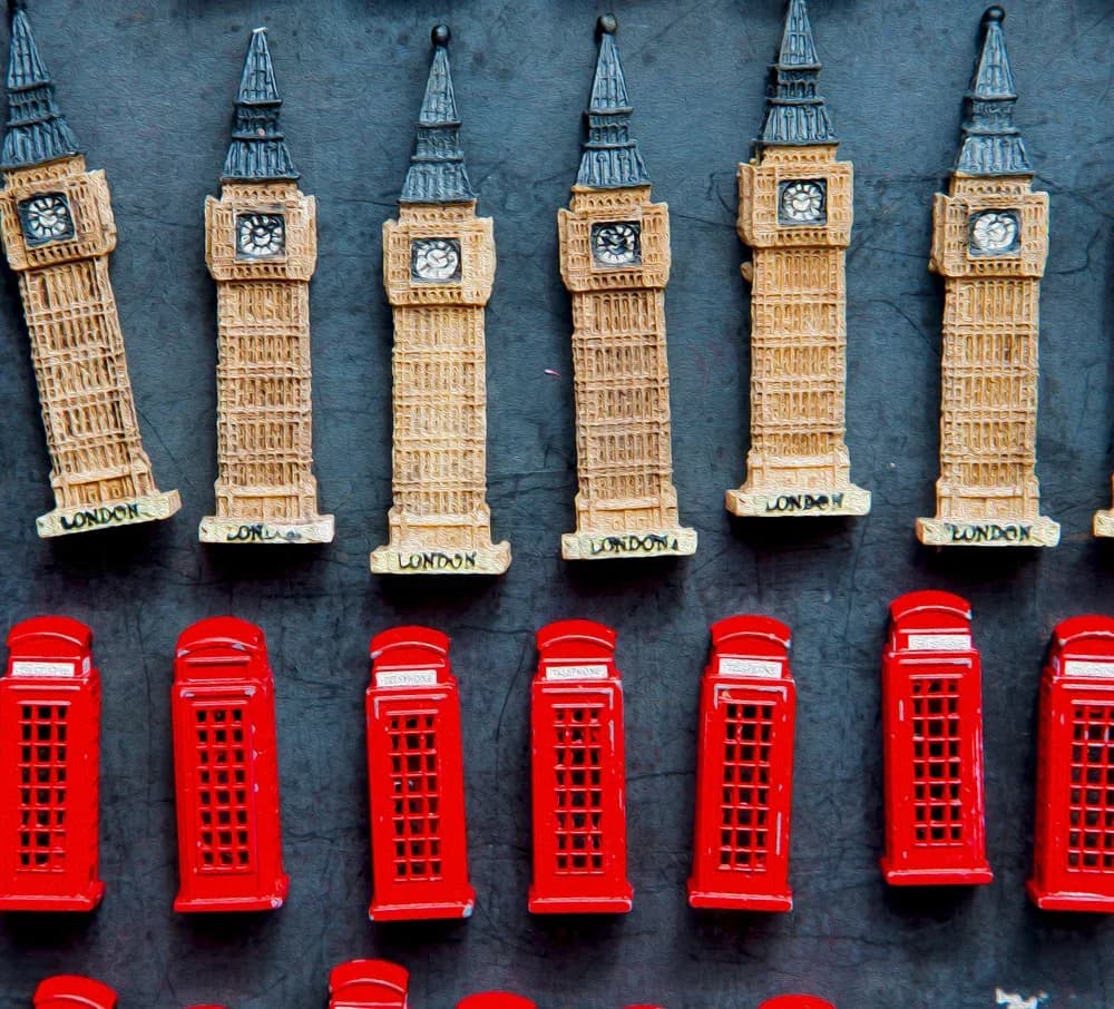Najlepsze pamiątki z Londynu co kupić, które zachwycą każdego